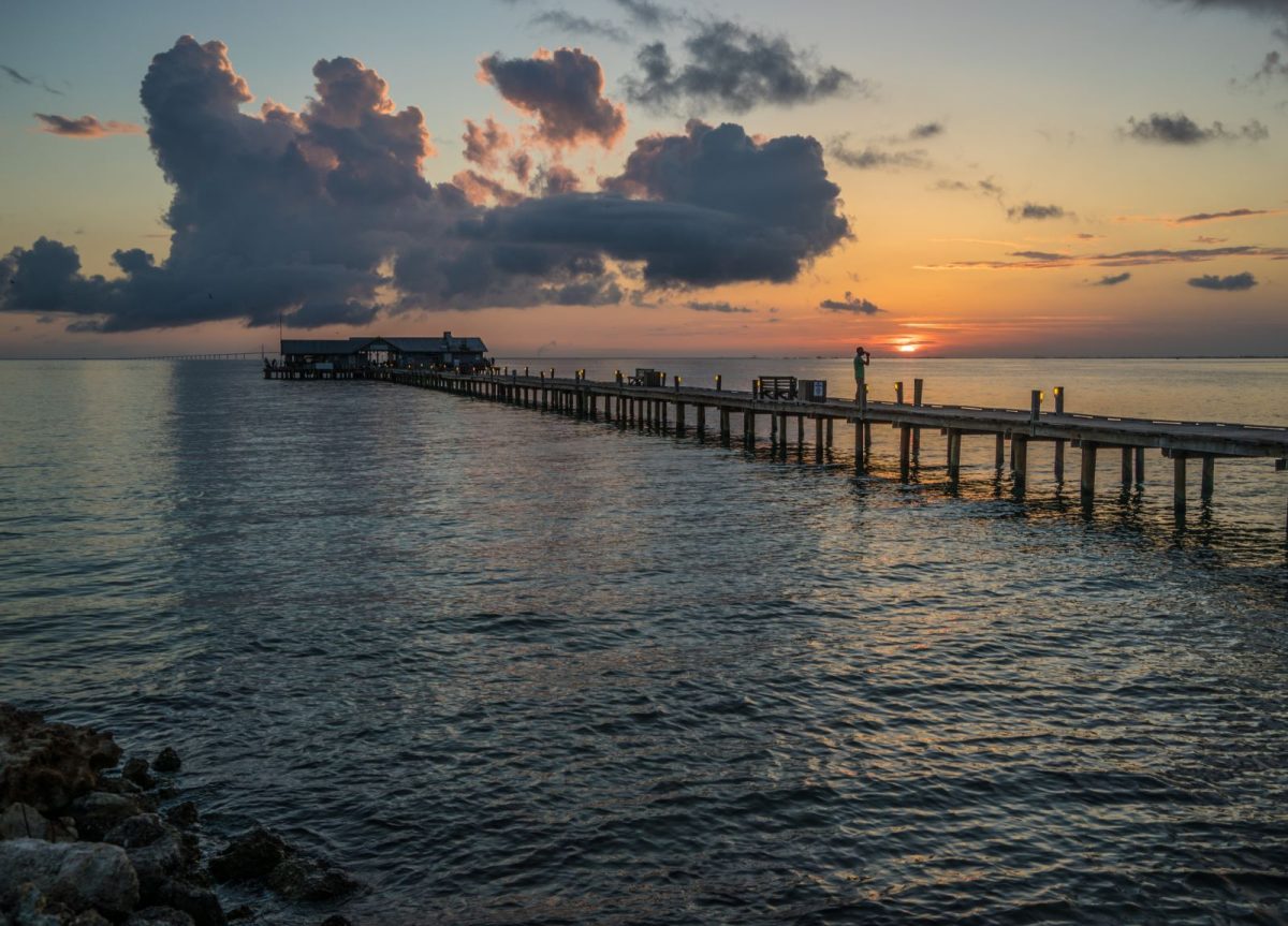 Sunset of Anna Maria Island Pier 
